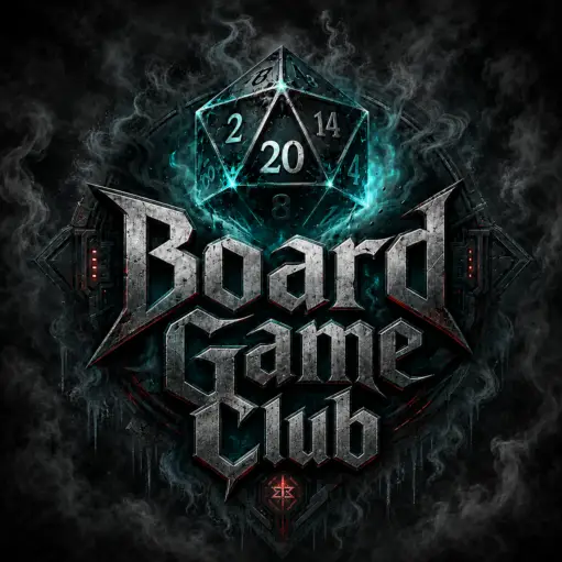 Логотип клубу настільних ігор у Варшаві — Board Game Club Warsaw