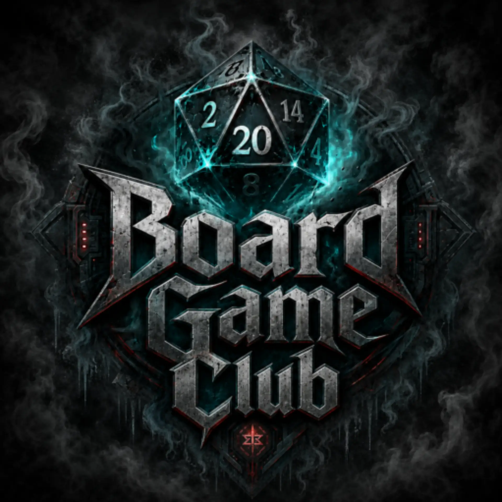Логотип клубу настільних ігор у Варшаві — Board Game Club Warsaw